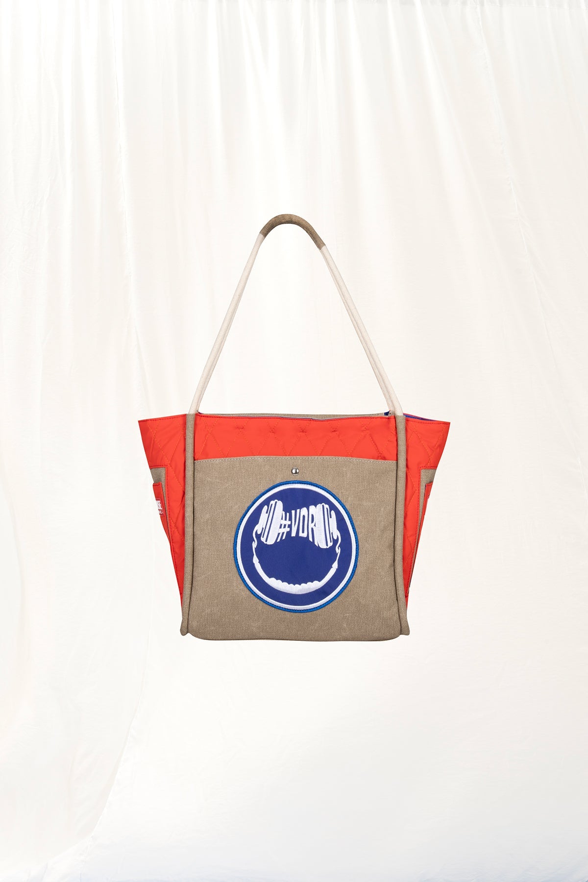 Brown Coral Maxi Tote Bag Barbara
