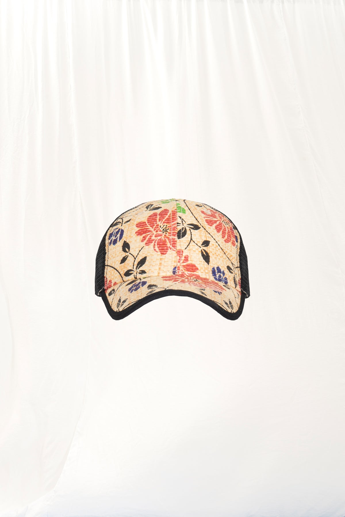 Black/beige Hat Bol
