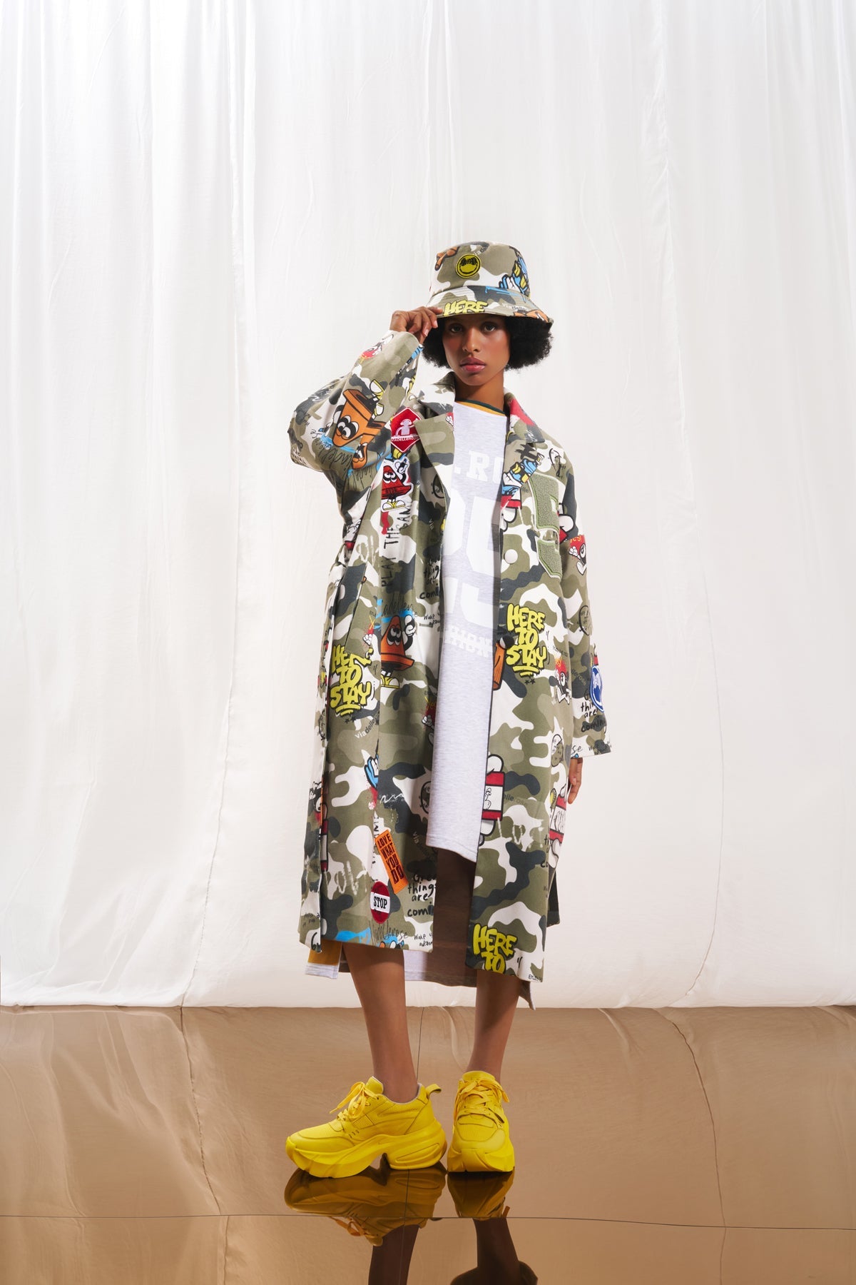 Khaki Camo Hat Joe1