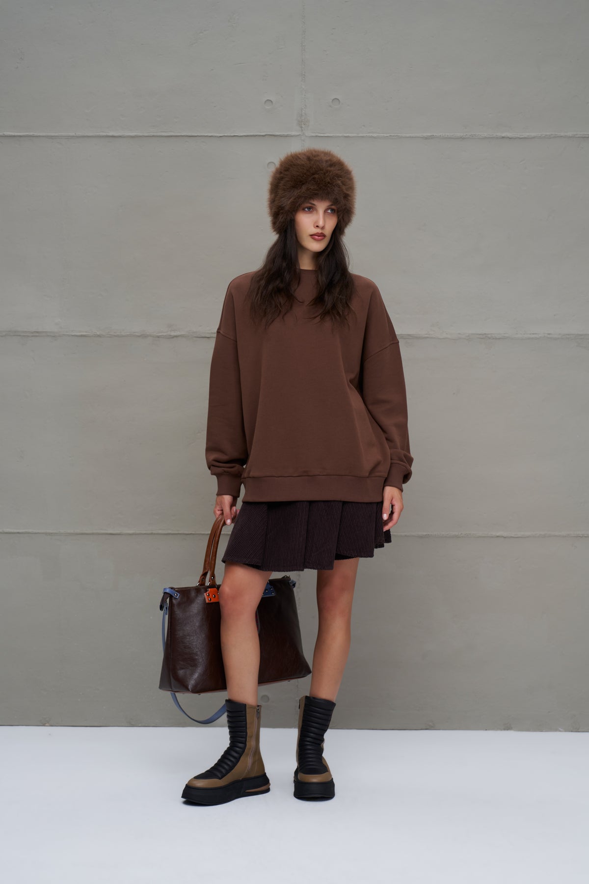 Brown Hat Postino