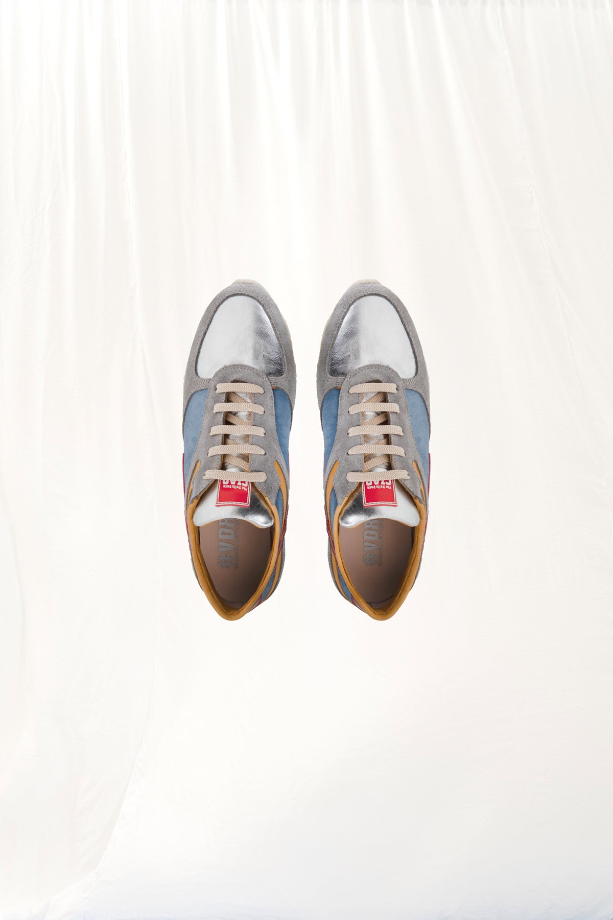 Light Indigo Light Grey Contrast Sneakers Salsa