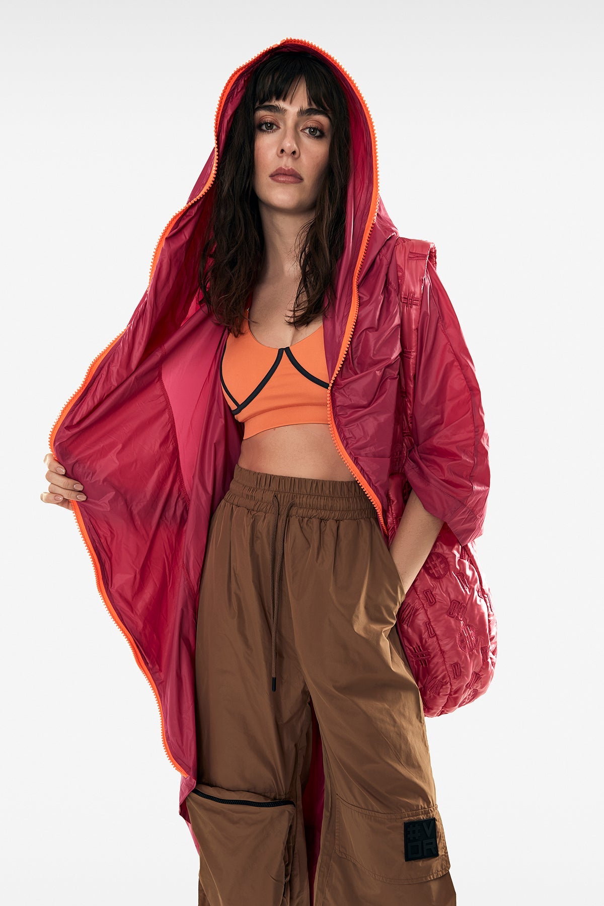 Fuxia Wind Coat 11192