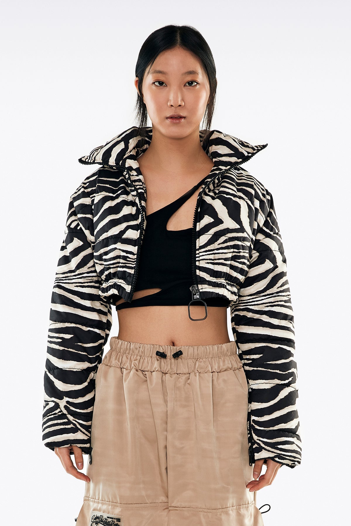 Nero Beige Blouson 11218