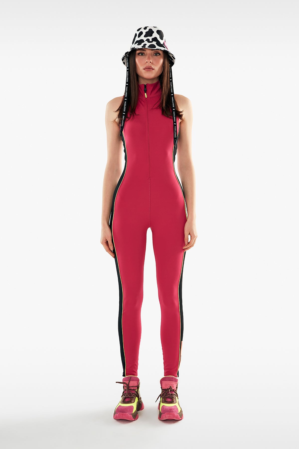 Fuxia Nero Overall 11322