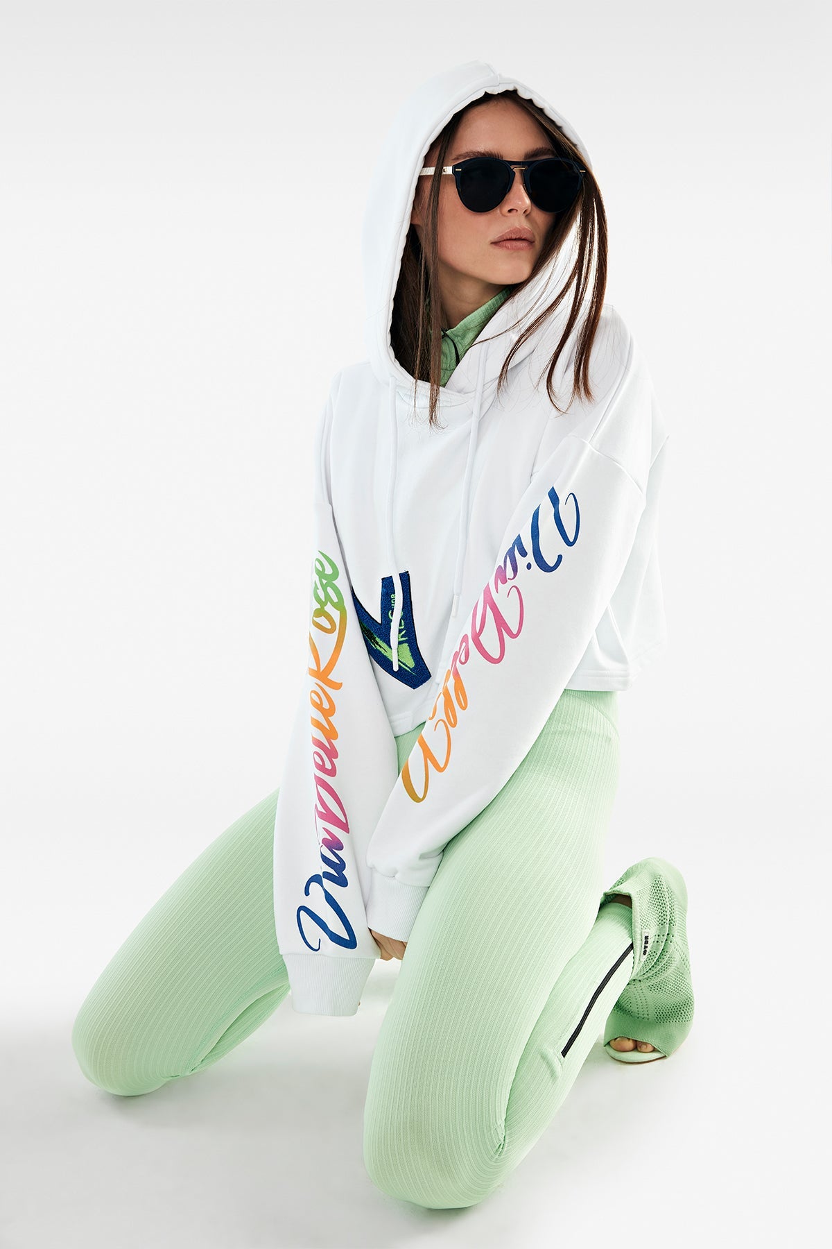 Verde Pisello Legging 11329