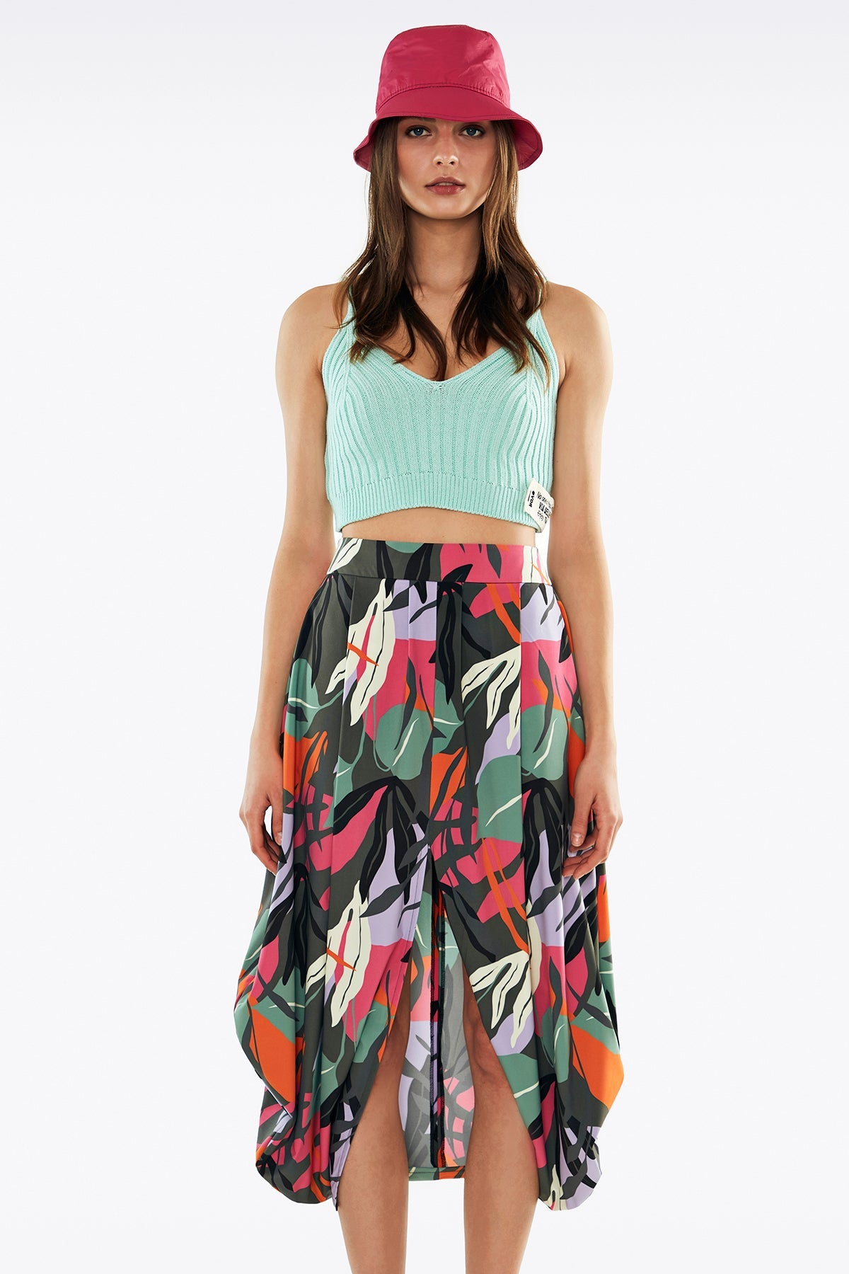Multi Color Skirt 11539