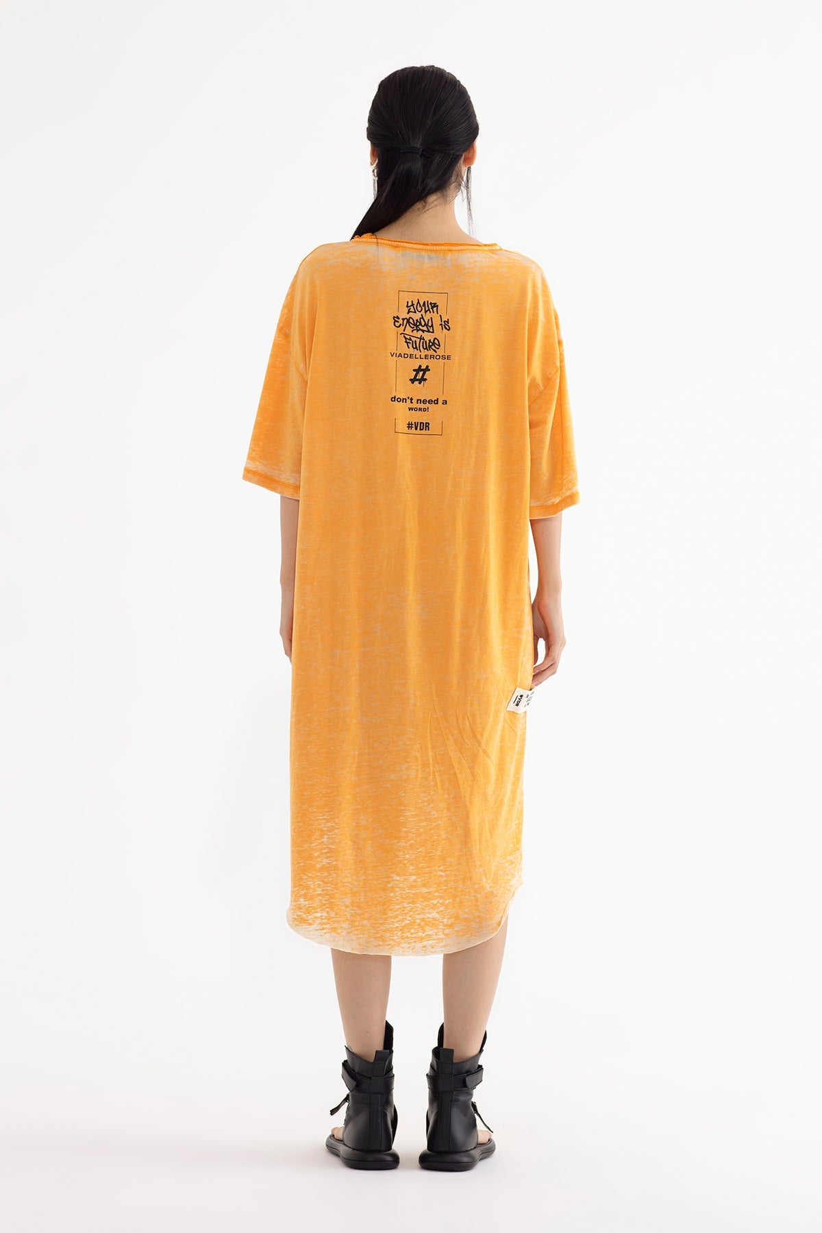 Orange Dress 13077