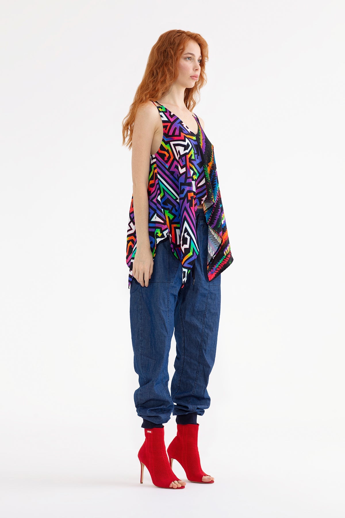 Multi Color Bluse 13152