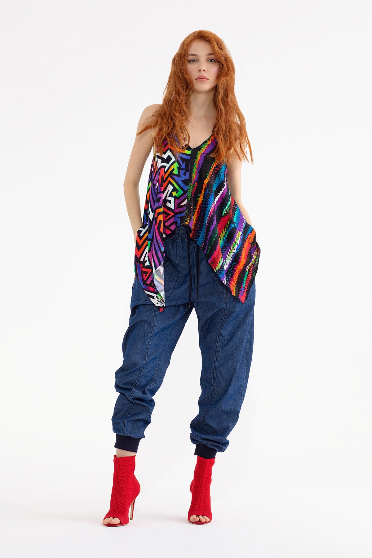 Multi Color Bluse 13152