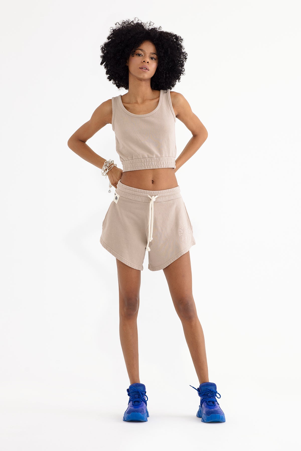 Beige Shorts 13262