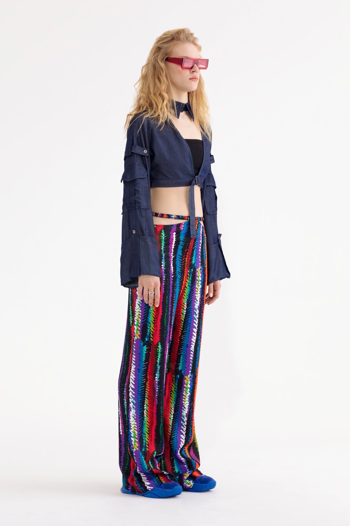 Multi Color Pants 13432