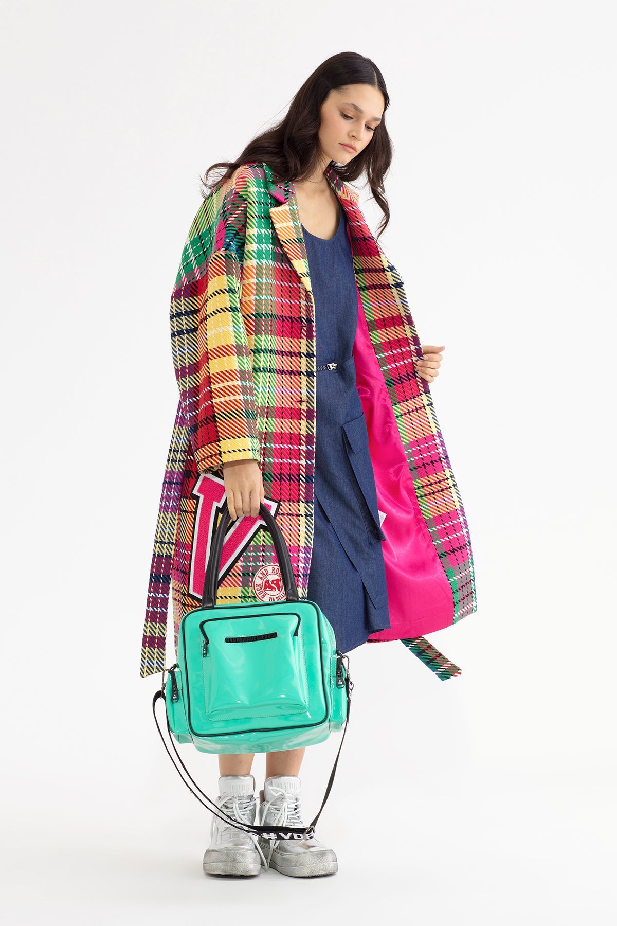 Multi Color Coat 13434