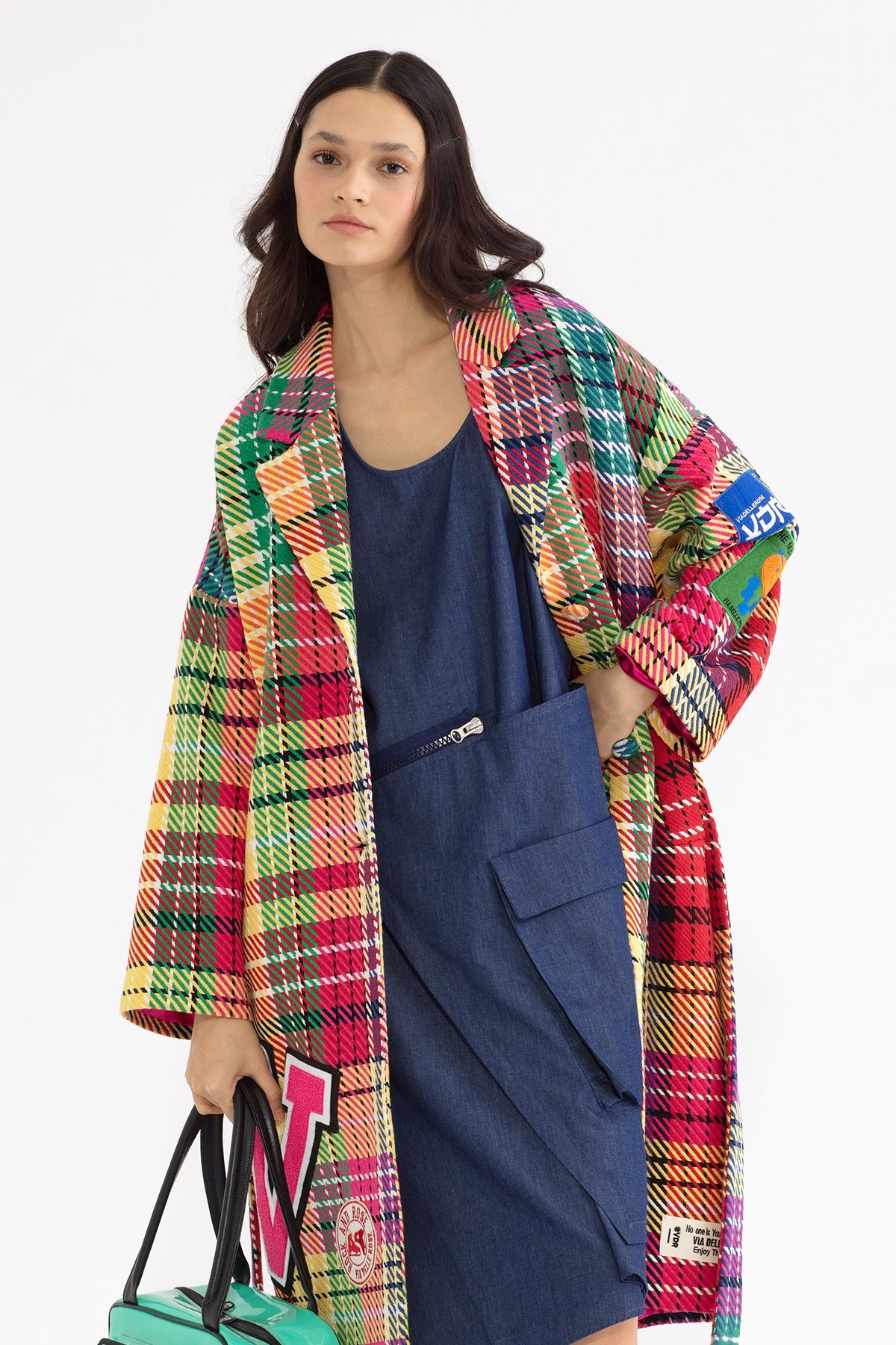 Multi Color Coat 13434