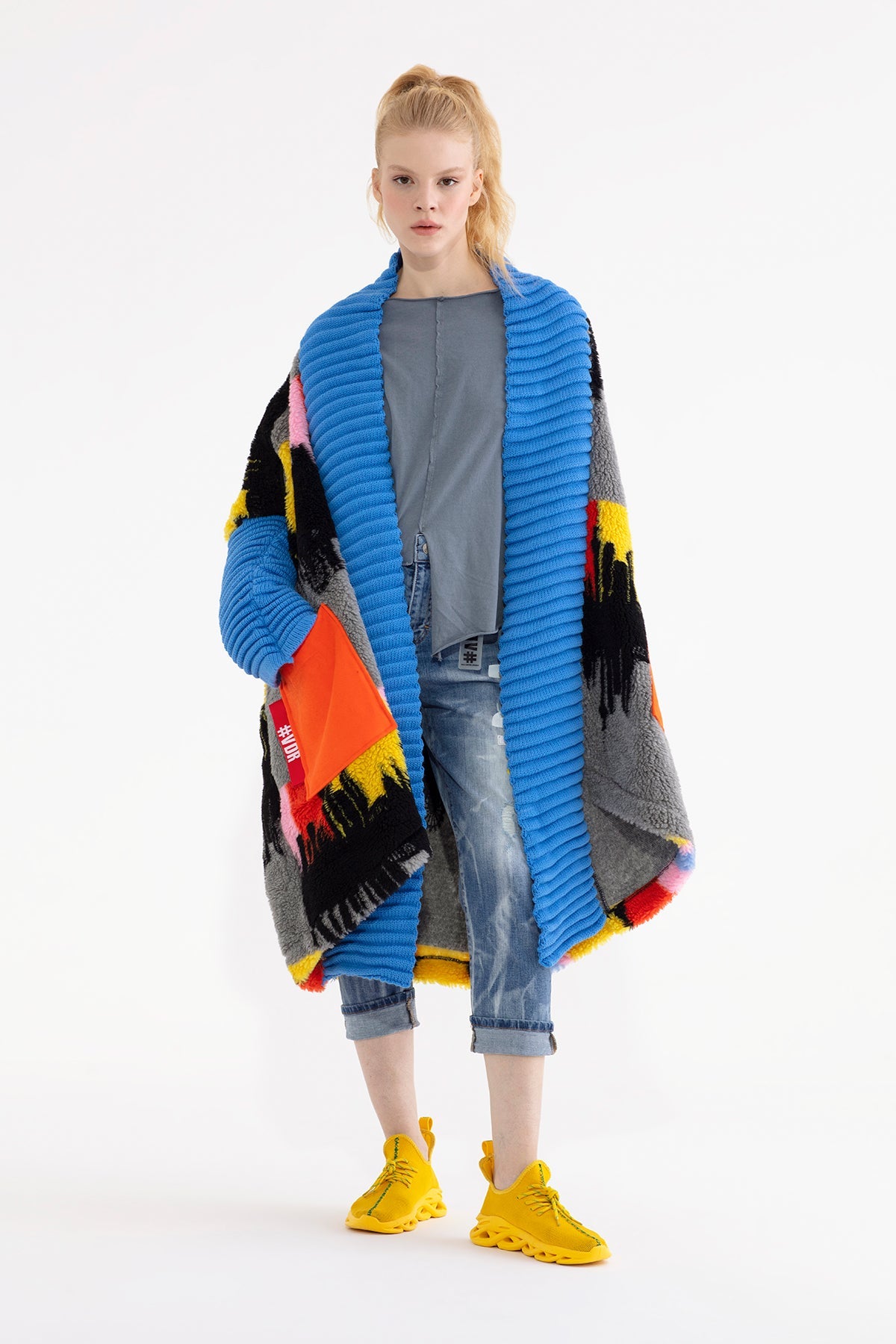 Multi Color Cardigan 13437