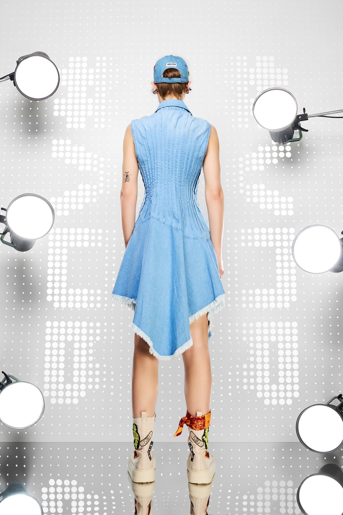Ice Blu Dress 15044