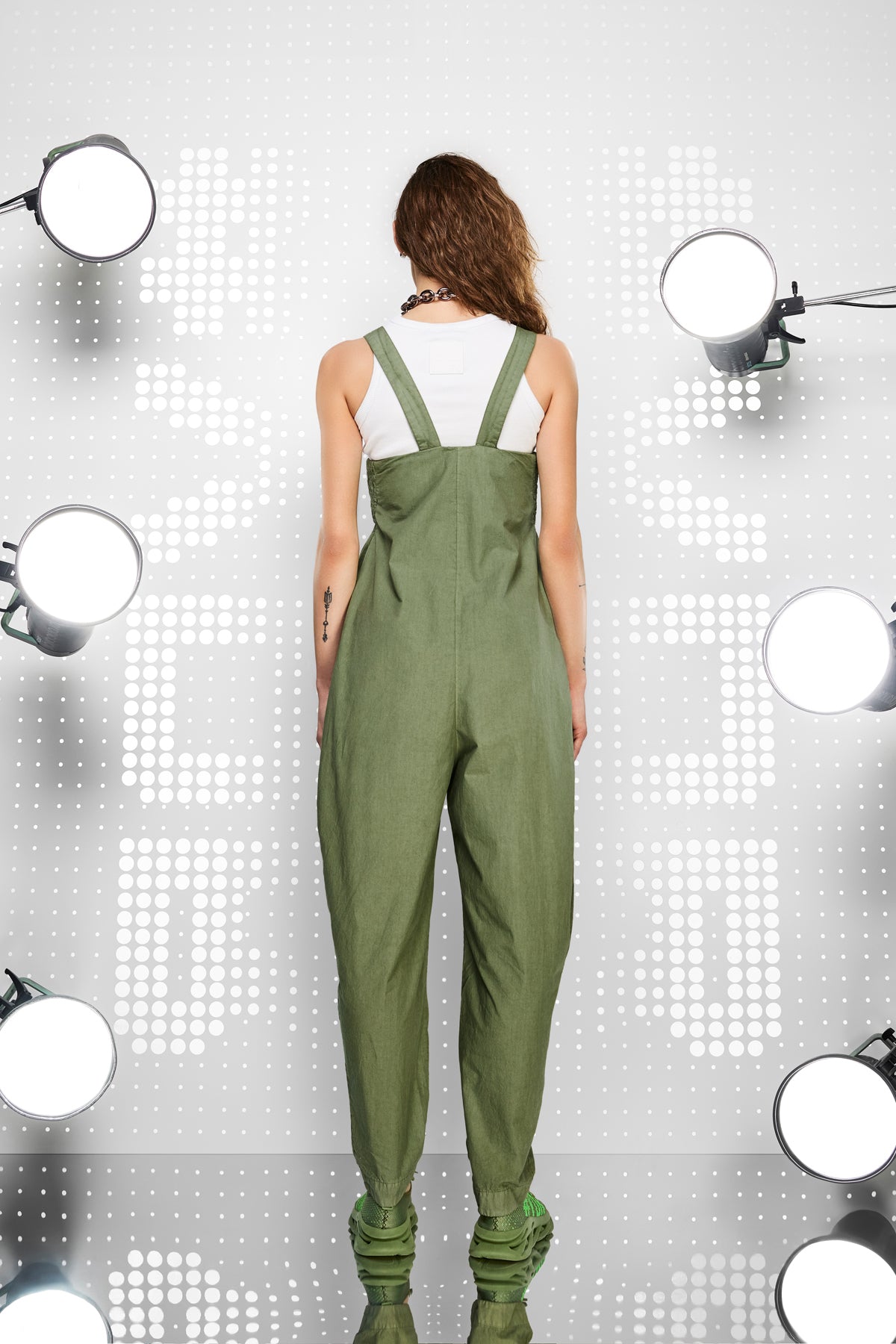 Kaki Overall 15111