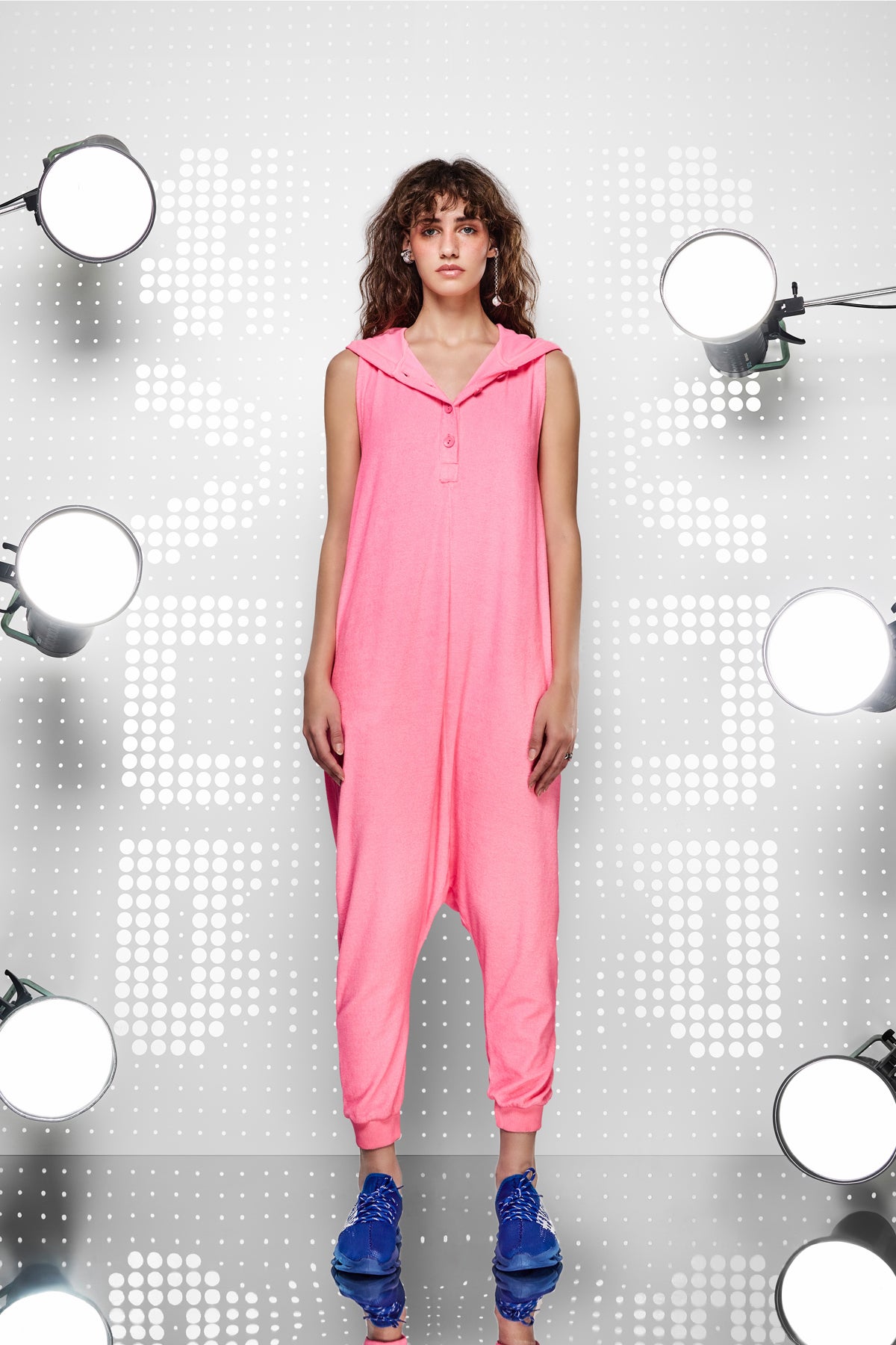 Pink Neon Overall 15138