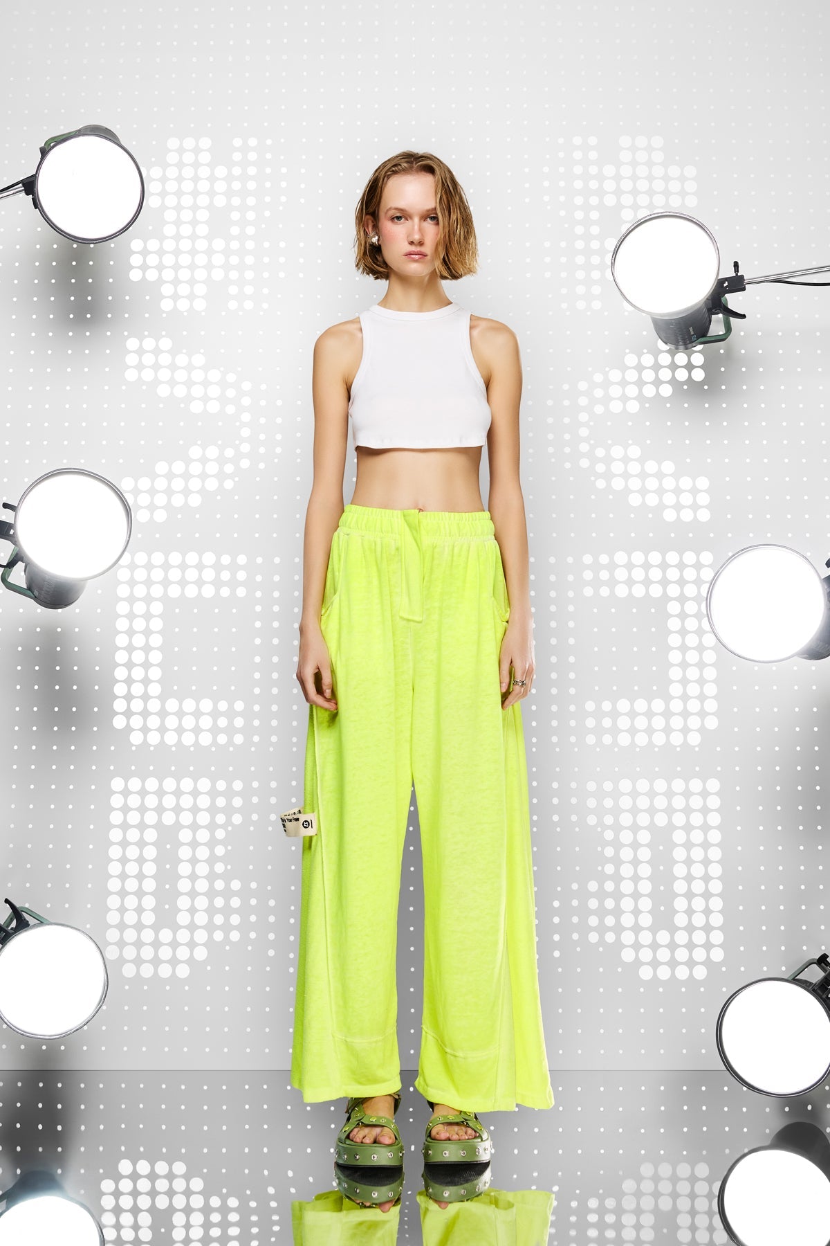 Giallo Neon Pants 15155