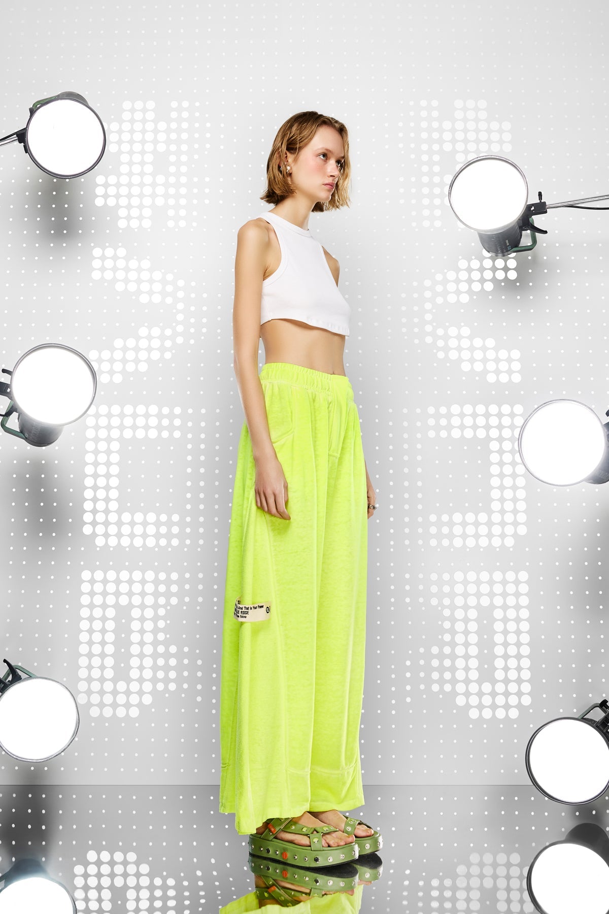 Giallo Neon Pants 15155