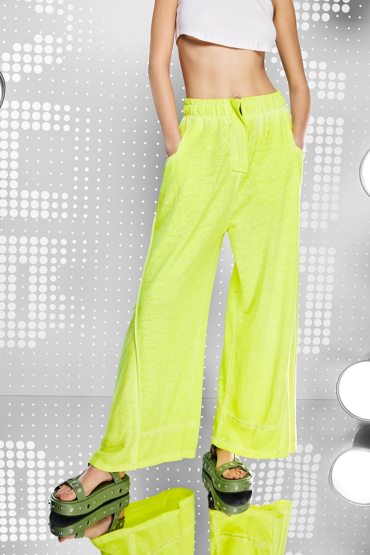Giallo Neon Pants 15155