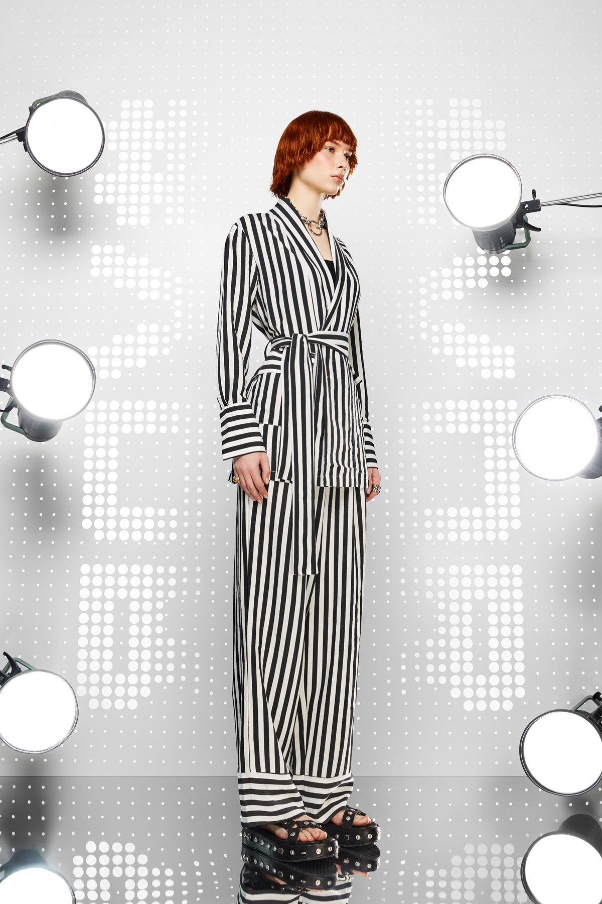 Nero Bianco Kimono 15241