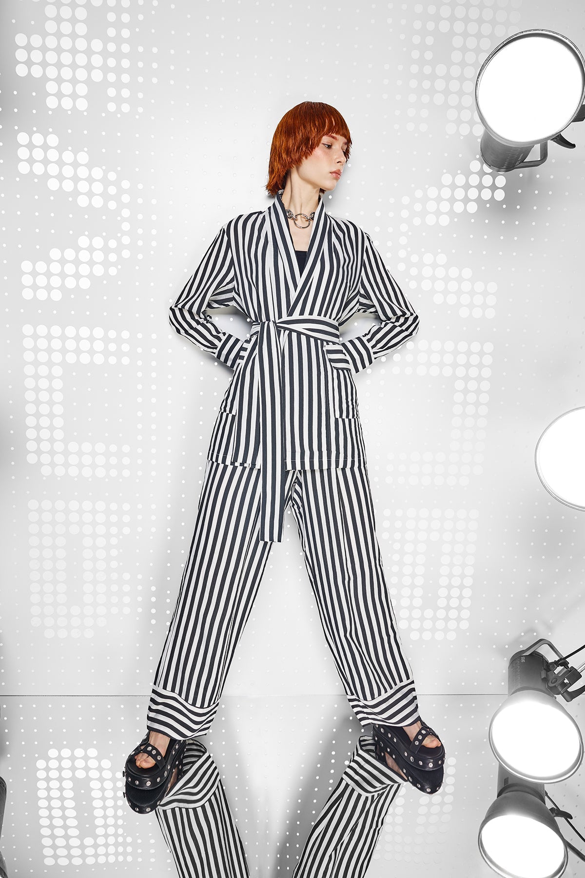 Nero Bianco Kimono 15241