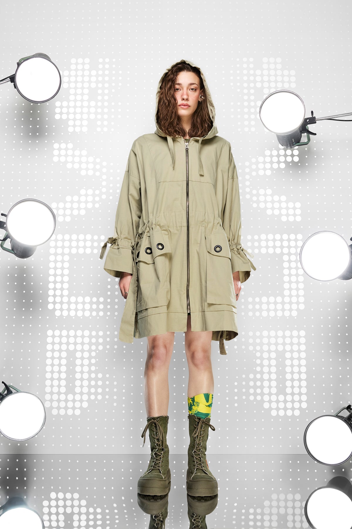 Salvia Trench Coat 15266