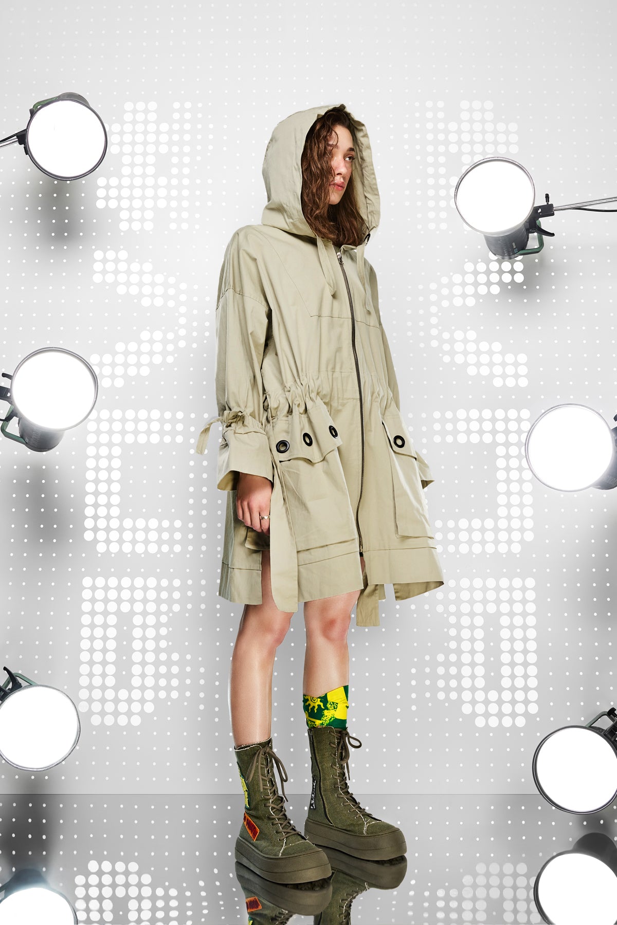 Salvia Trench Coat 15266