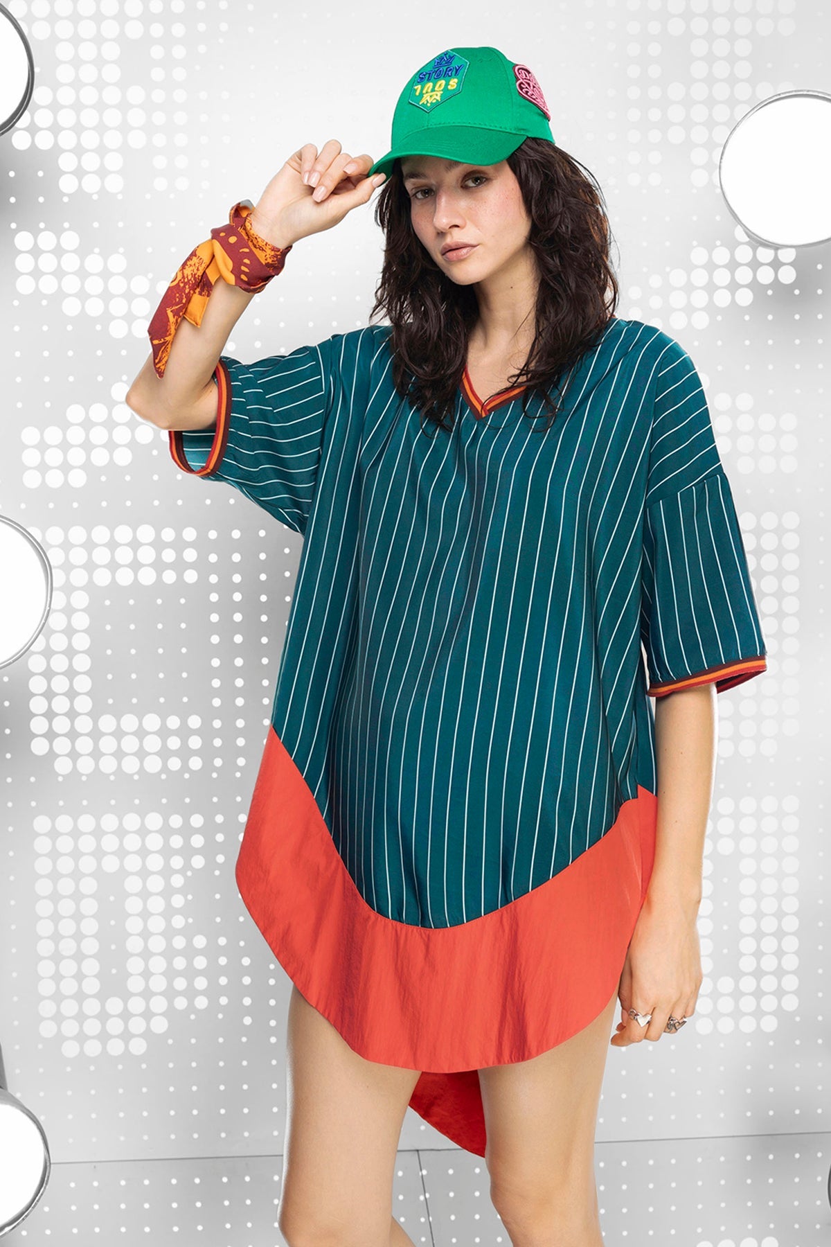 Verdone Orange Tunic 15280