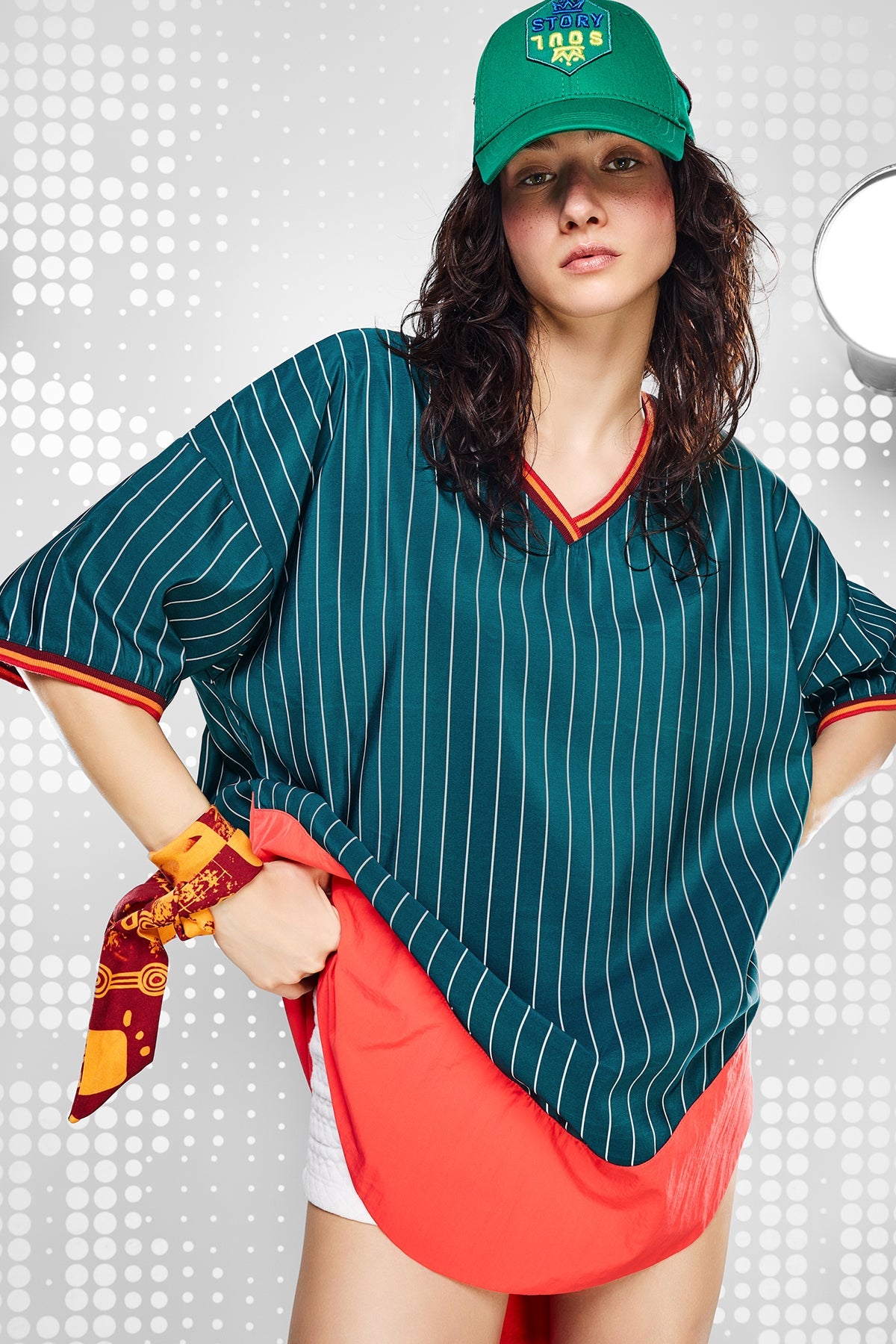 Verdone Orange Tunic 15280