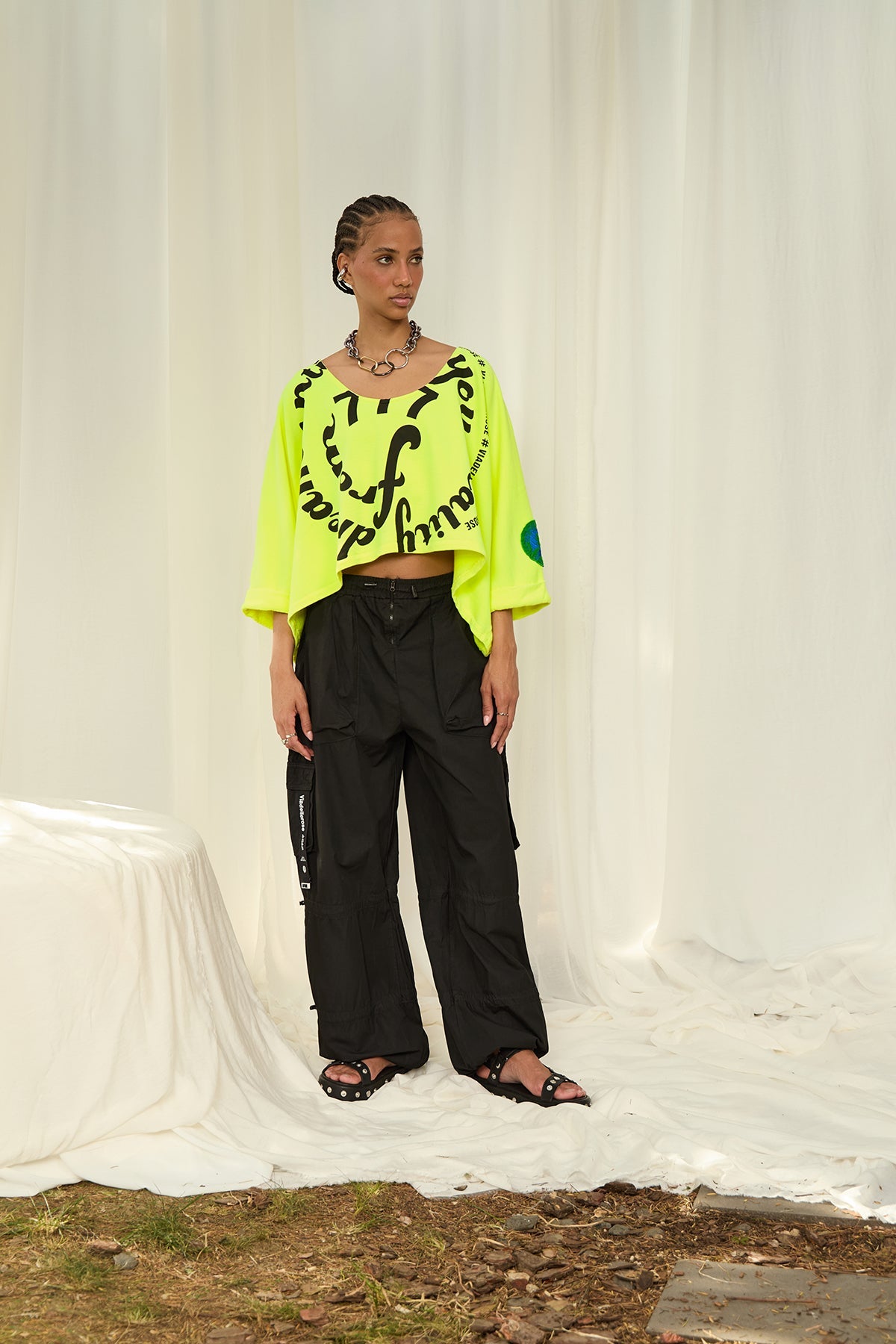 Giallo Neon Sw-shirt 15298