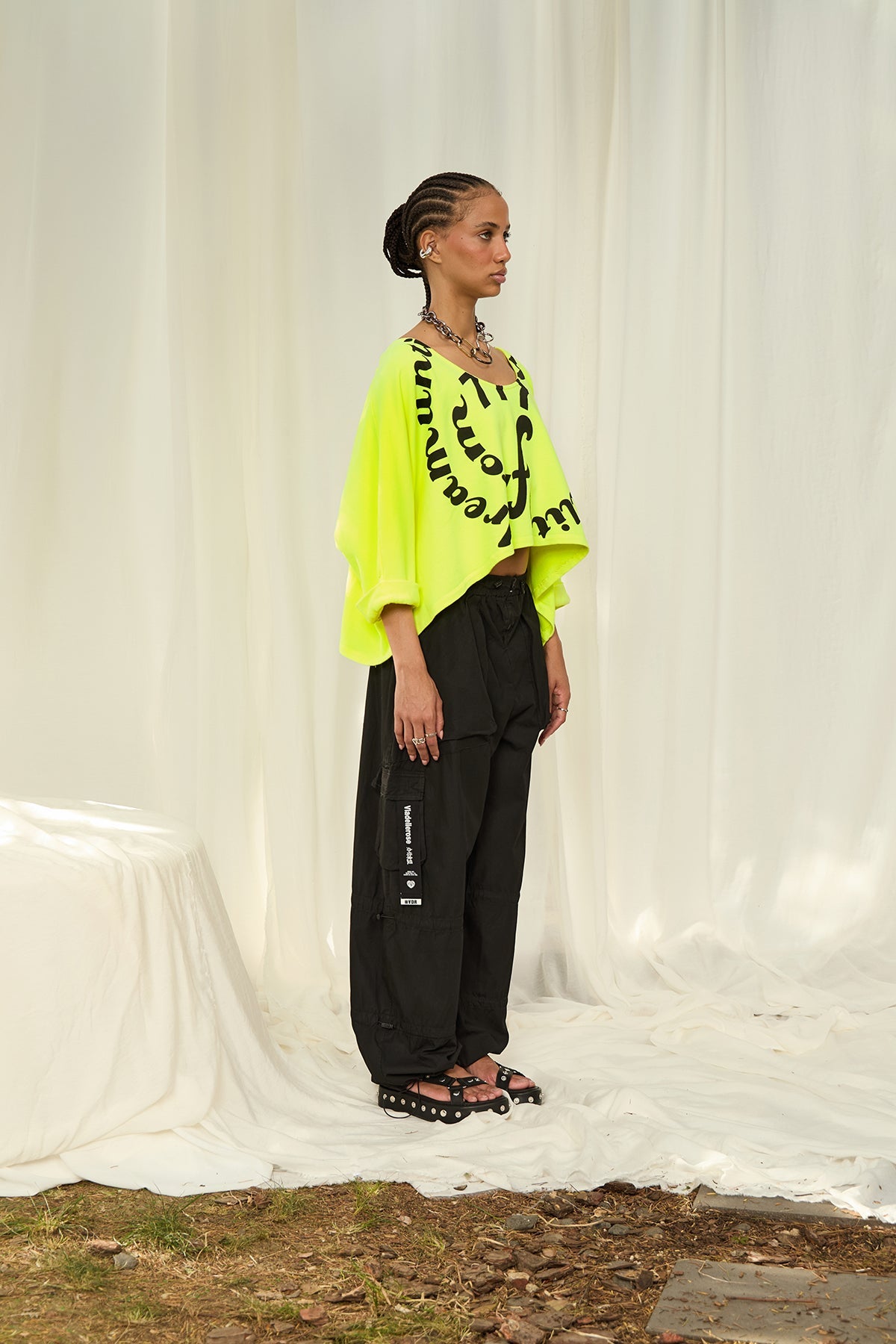 Giallo Neon Sw-shirt 15298