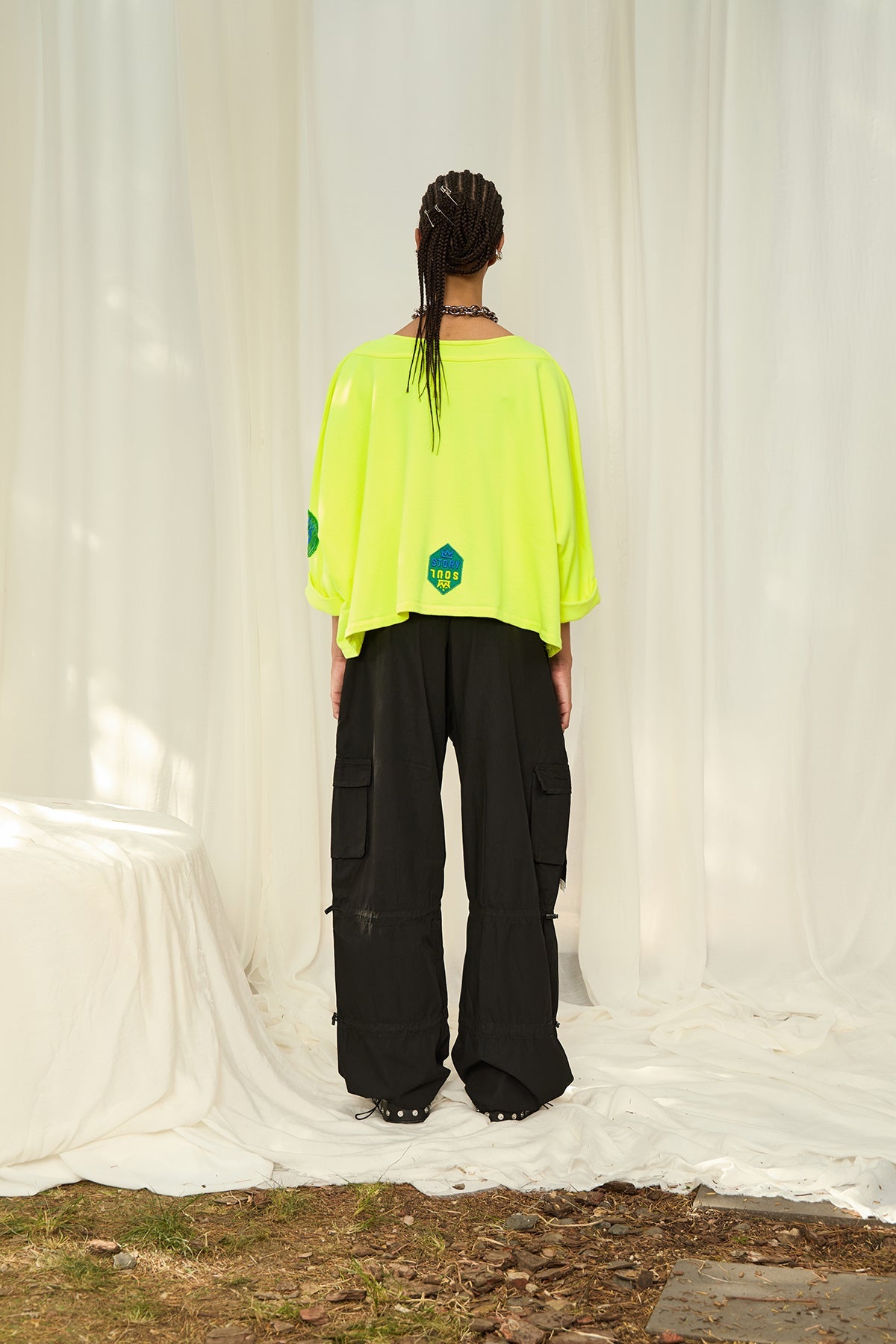 Giallo Neon Sw-shirt 15298