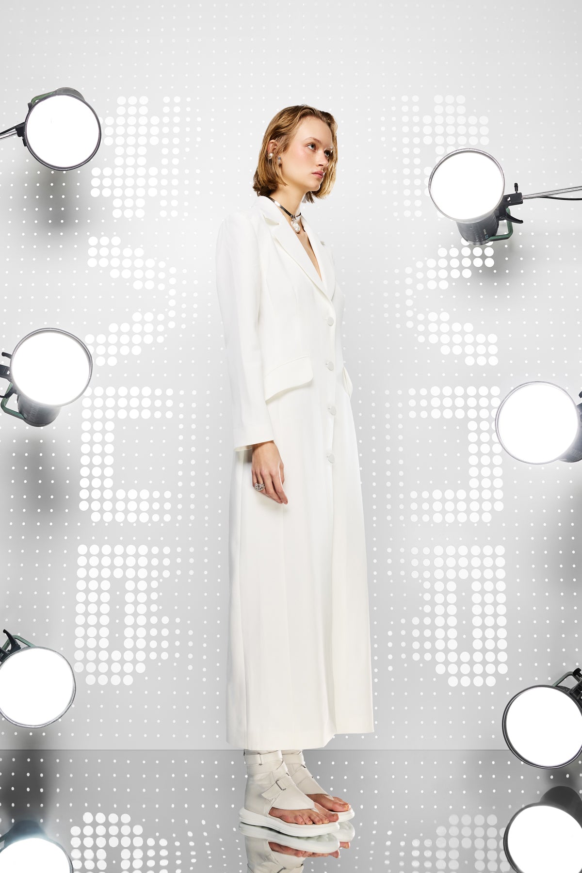 Off White Dress 15333
