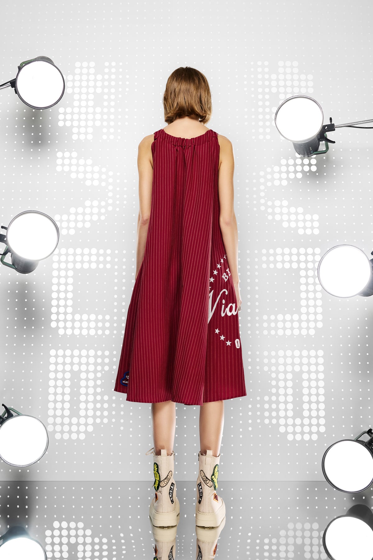 Bordo Dress 15349