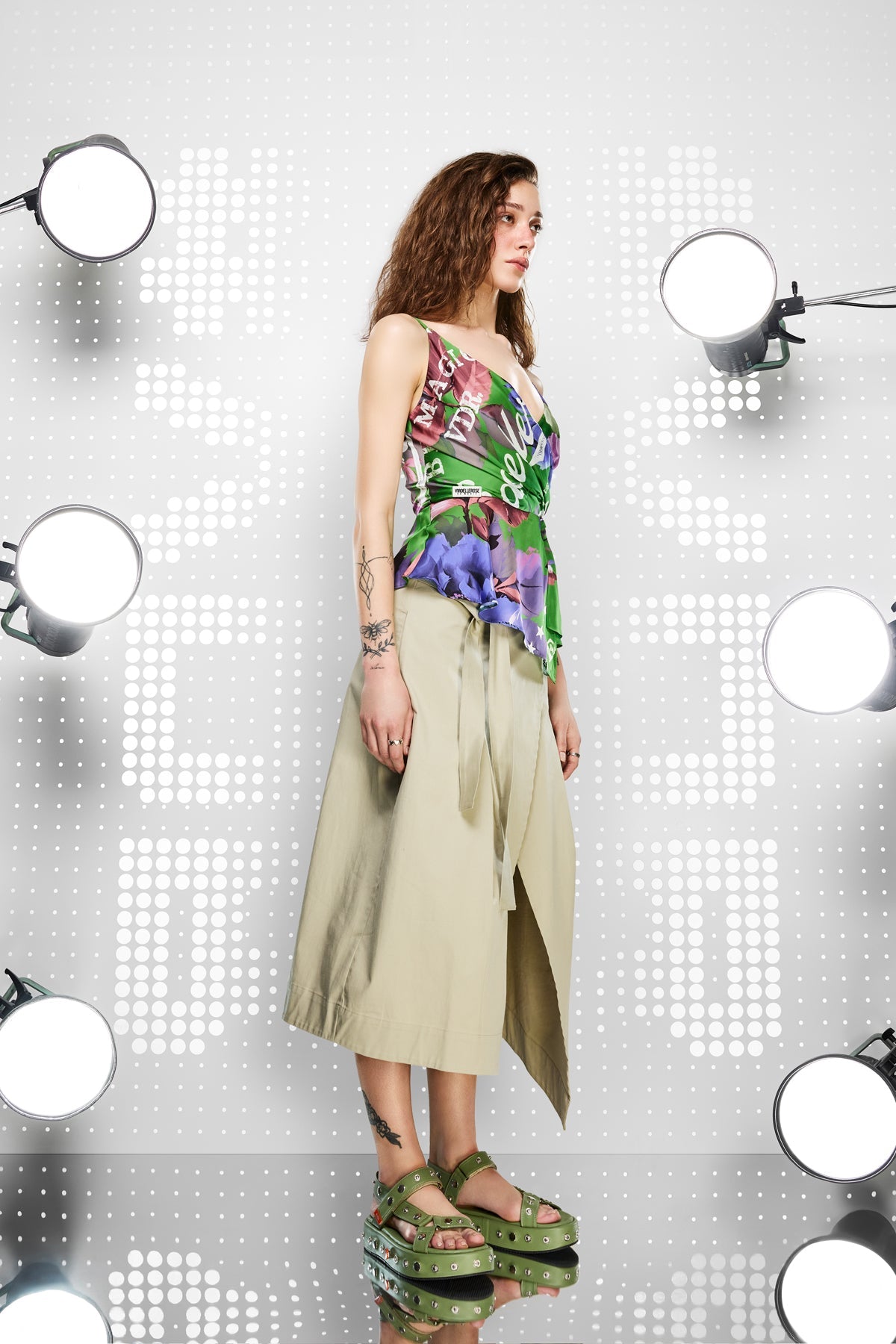 Verde Bluse 15366