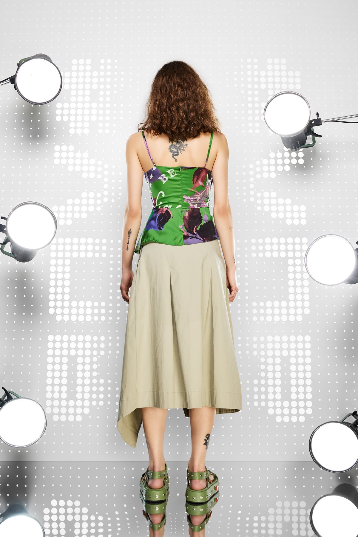 Verde Bluse 15366