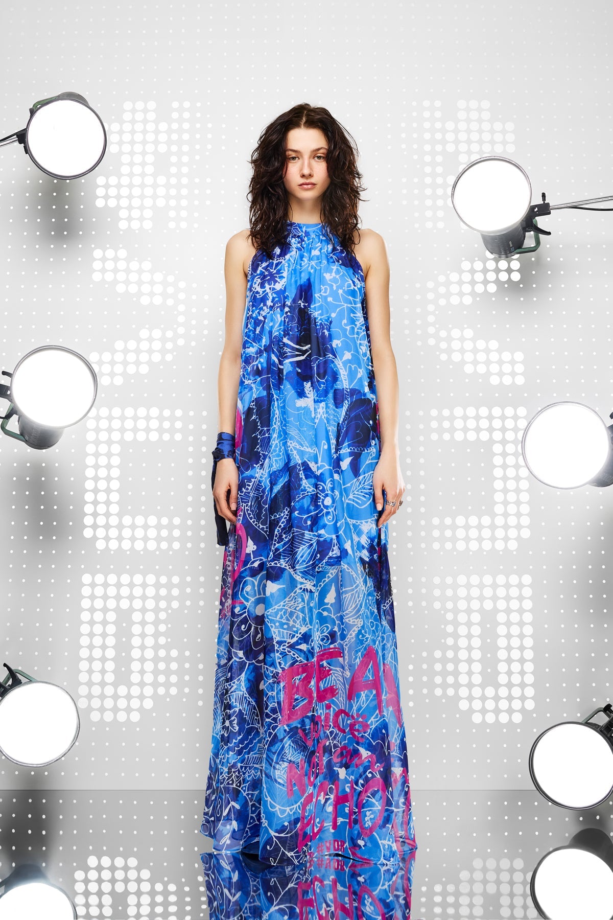 Blu Dress 15374