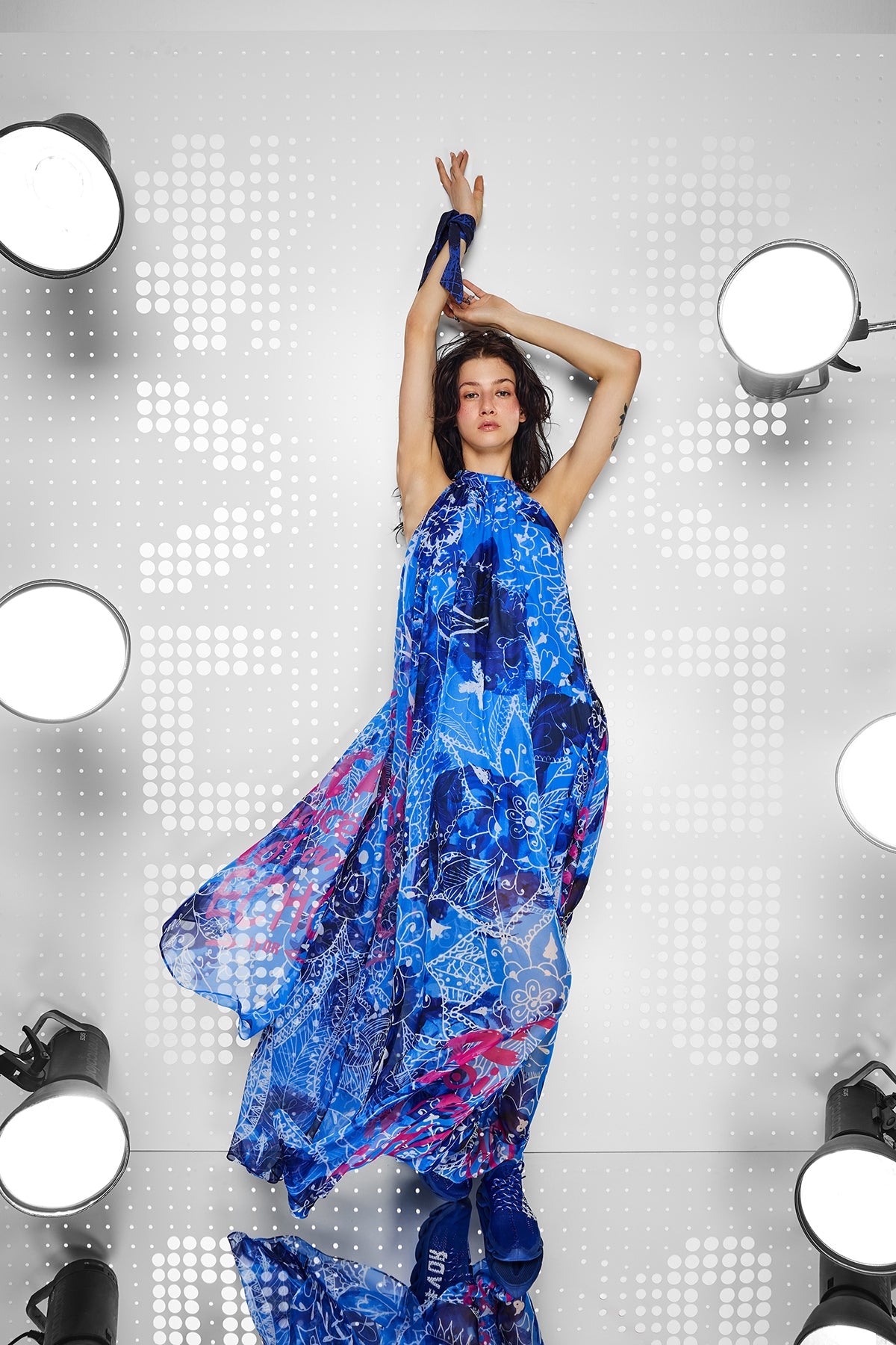 Blu Dress 15374