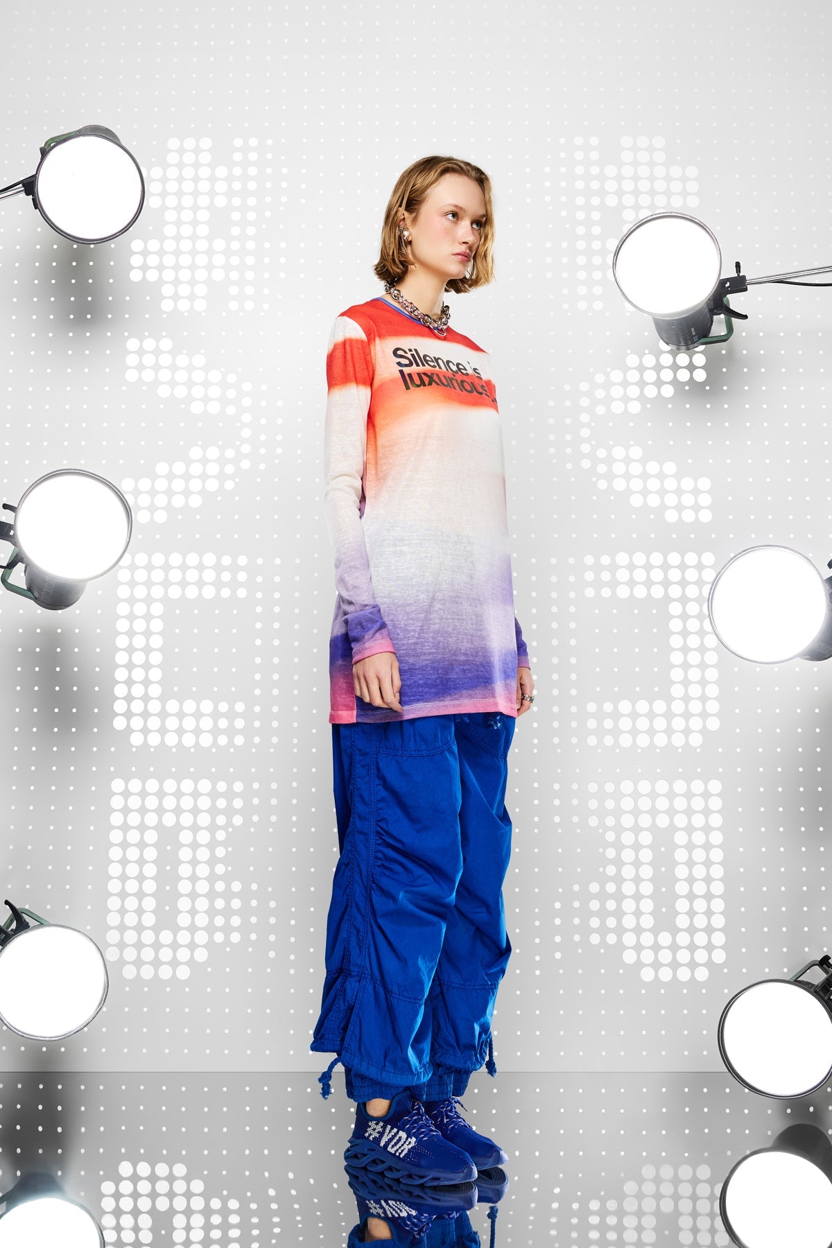 Multi Color L S T-shirt 15393