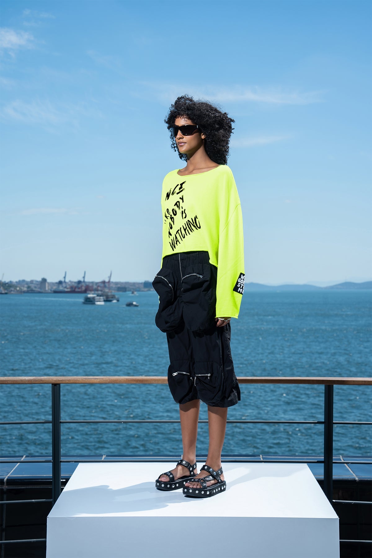 Giallo Neon Pullover 15426