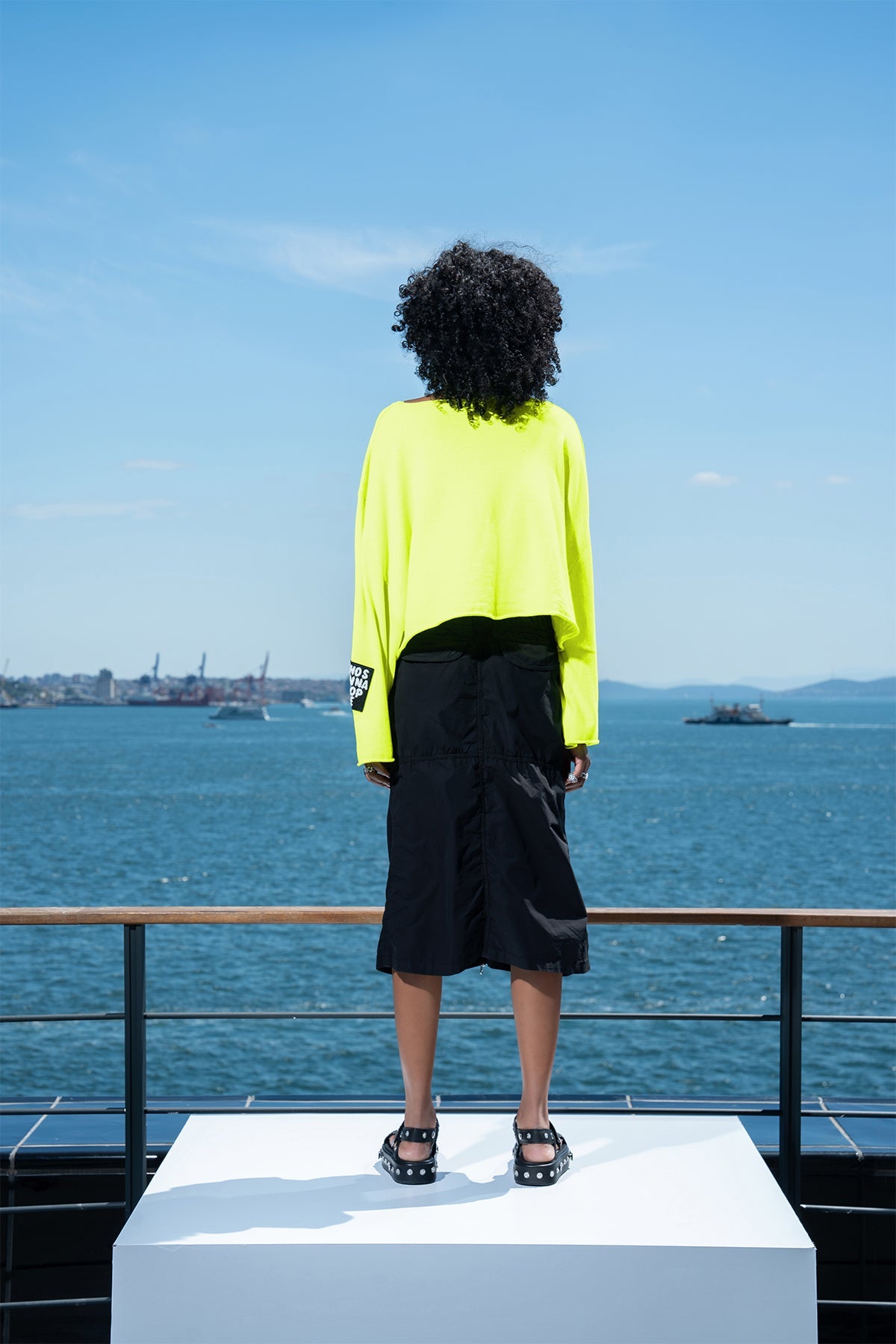 Giallo Neon Pullover 15426