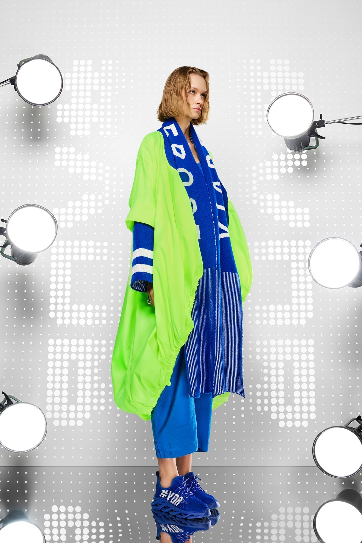 Giallo Neon Royal Wind Coat 15452