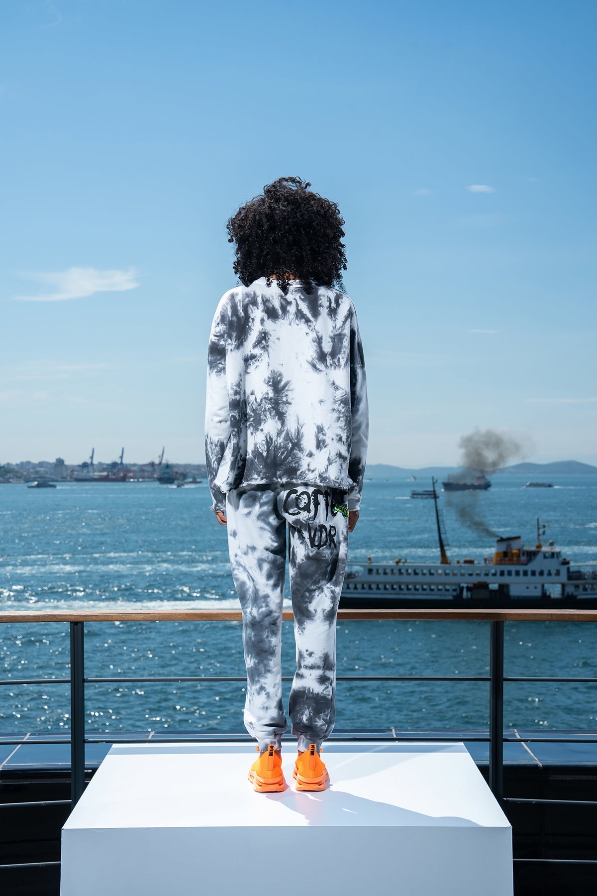 Nero Off White Sw-shirt 15455