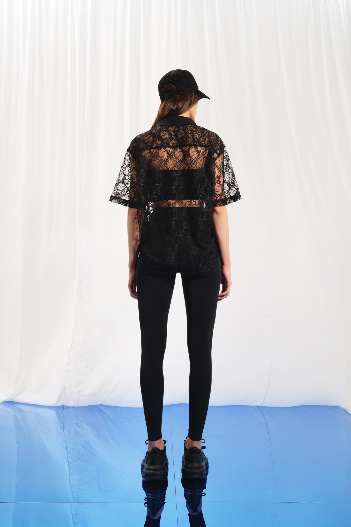Black Lace Shirt 17140