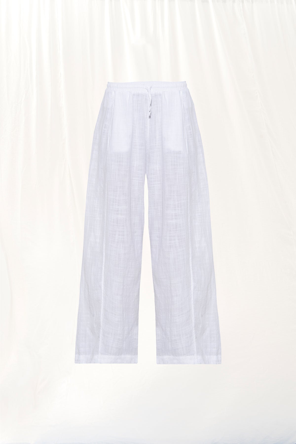 White Linen Trousers 17272