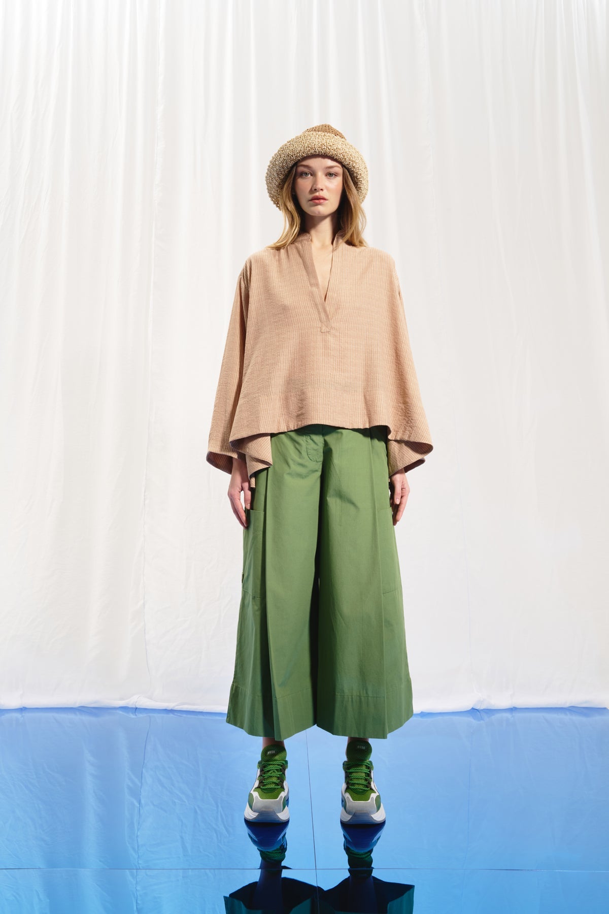 Light Brown Textured Shirt 17288