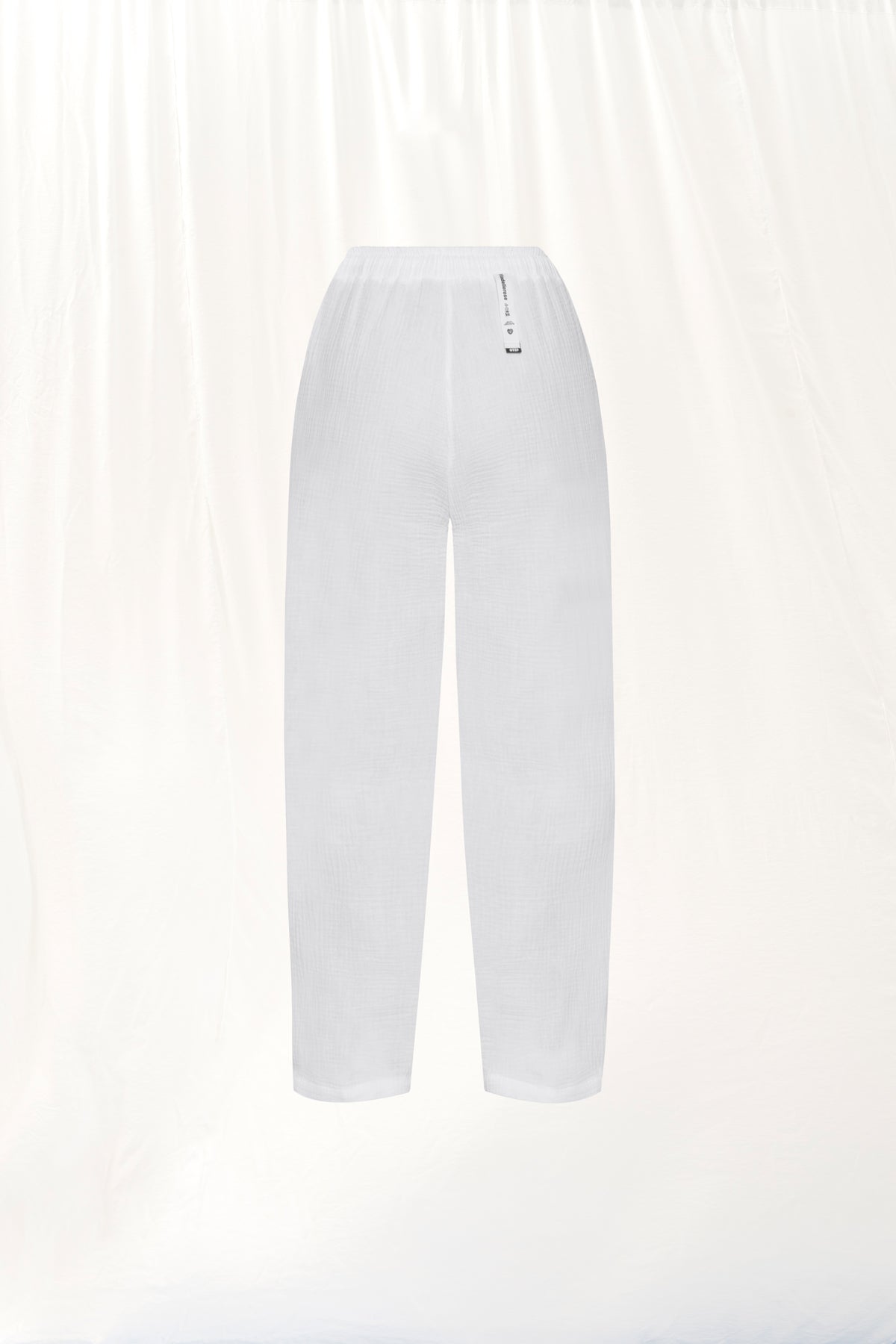 White Baggy Trousers 17314