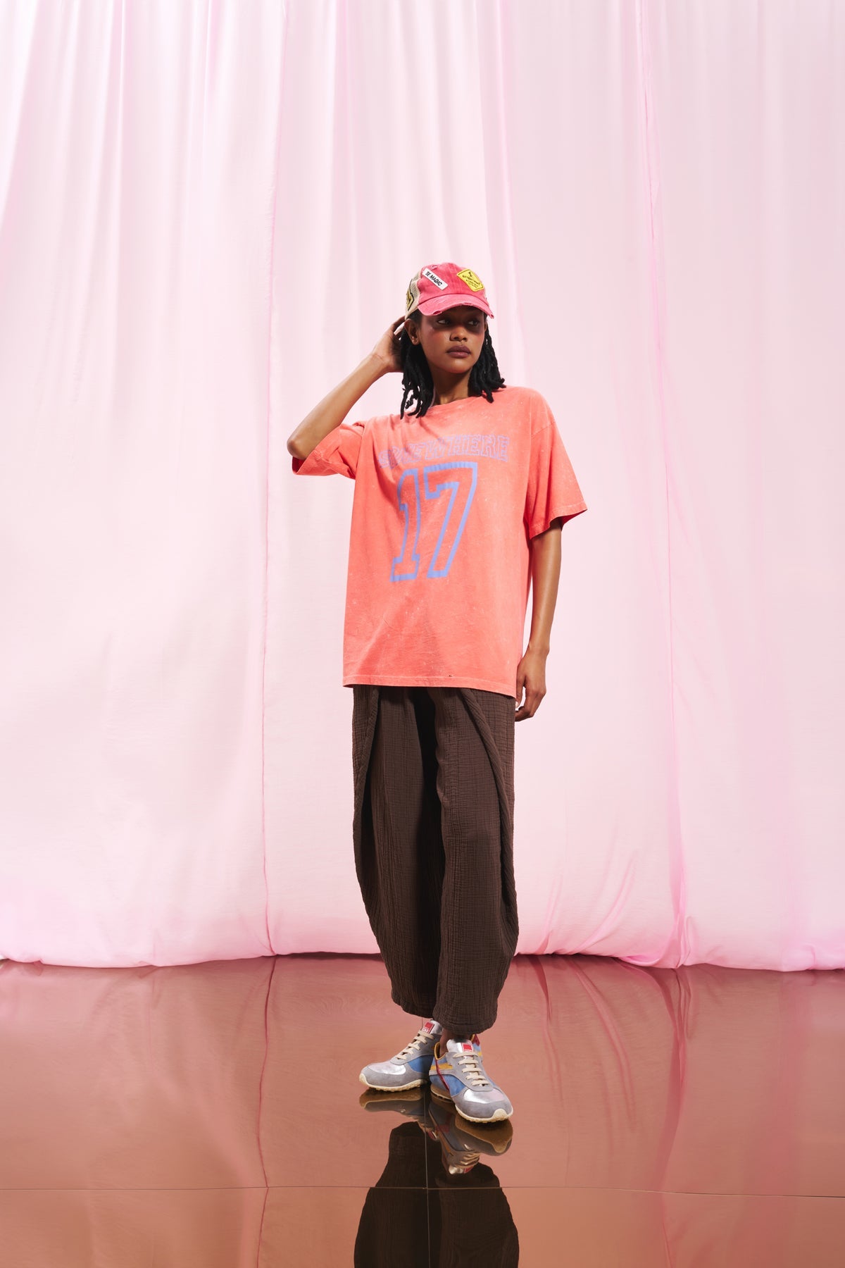 Coral Print T-shirt 17354