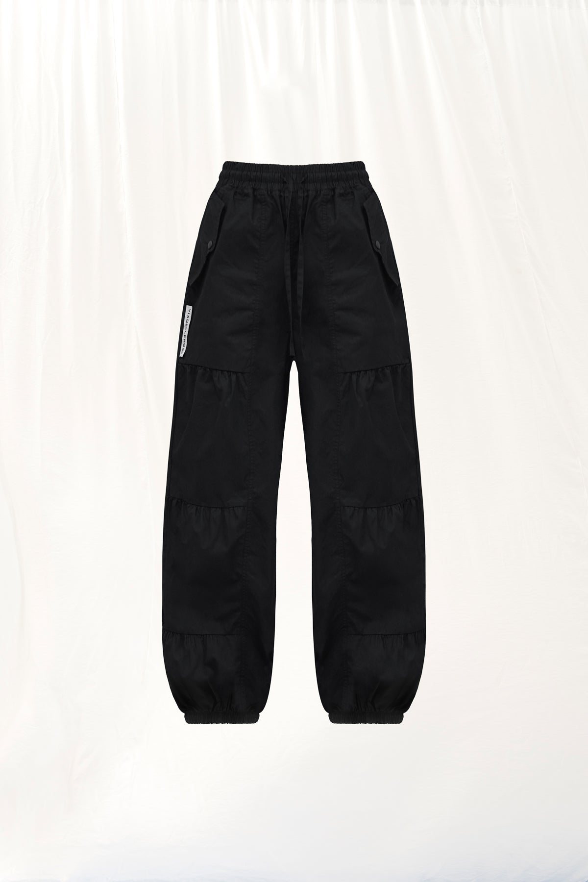 Black Poplin Trousers 17387